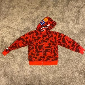 BAPE Color Camo Shark Full Zip Hoodie